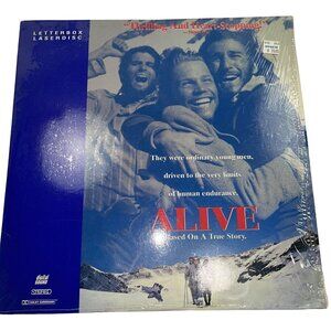Alive True Story Biography Laserdisc 1993 R Ethan Hawke Vincent Spano RARE u